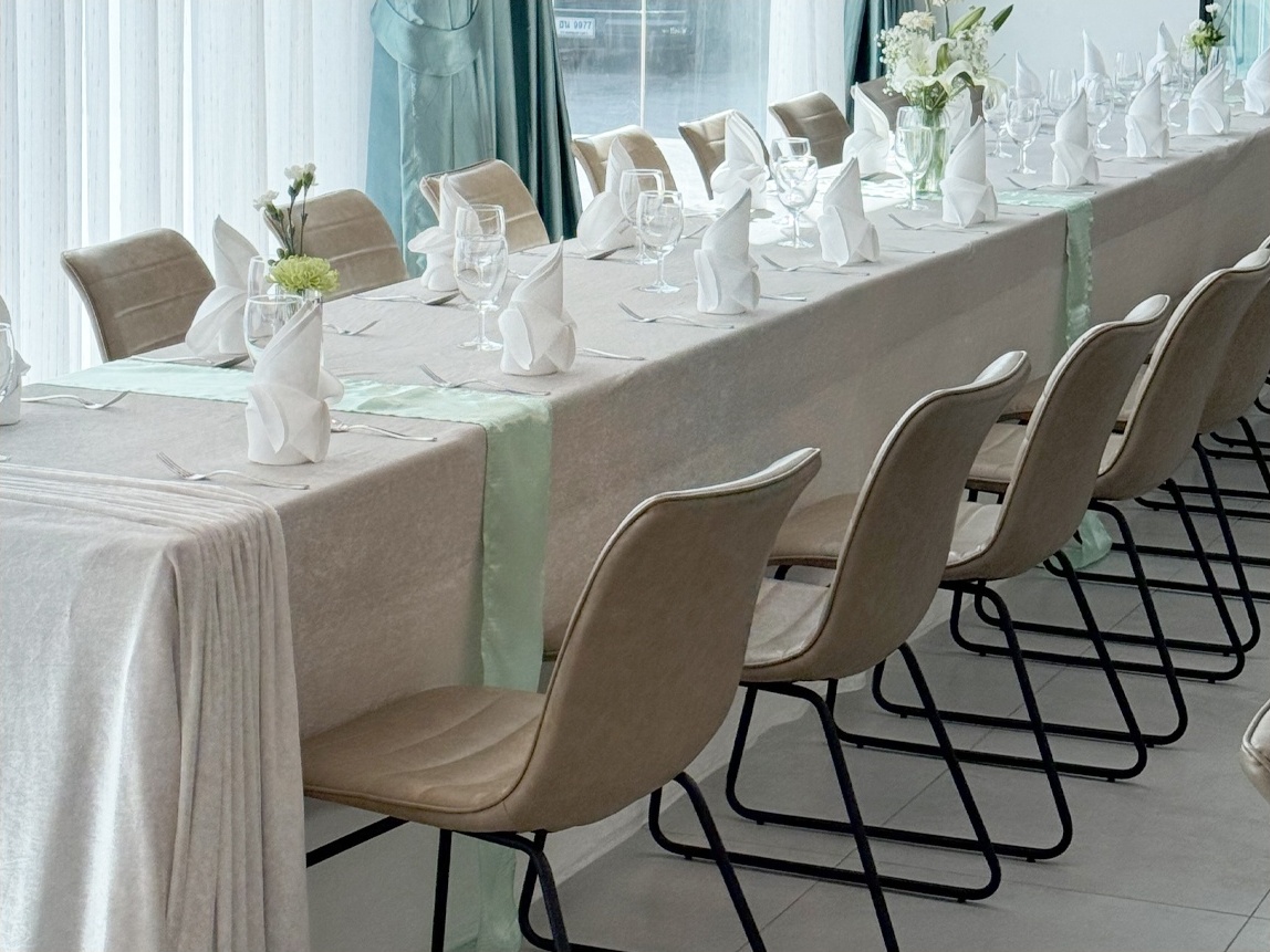 บริการ catering สำหรับห้องประชุมที่ Chana Bangkok Hotel